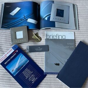 Concorde British Airways Memorabilia Bundle